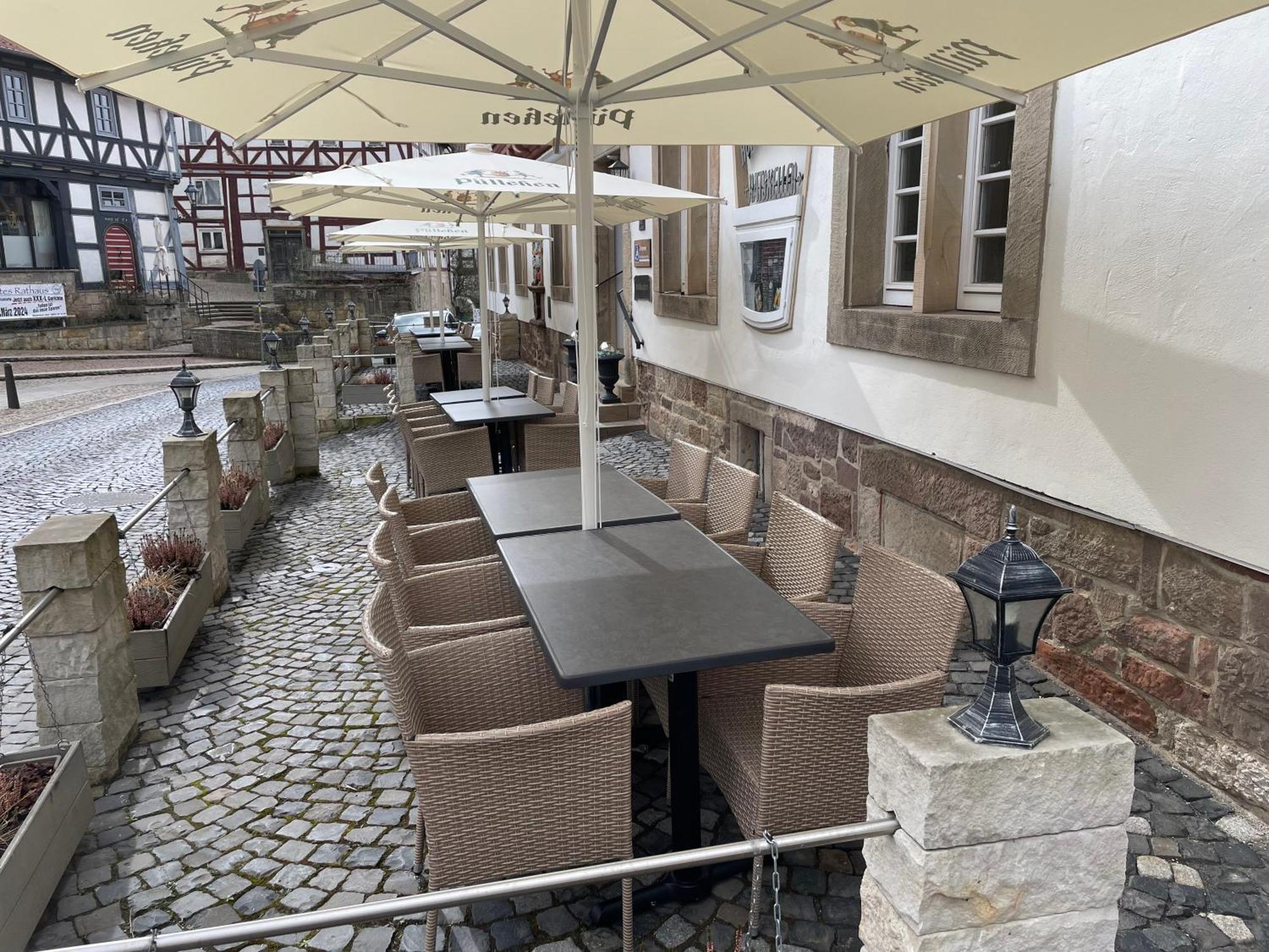 Altes Rathaus Hotel-Restaurant-Cafe Wolfhagen Kültér fotó