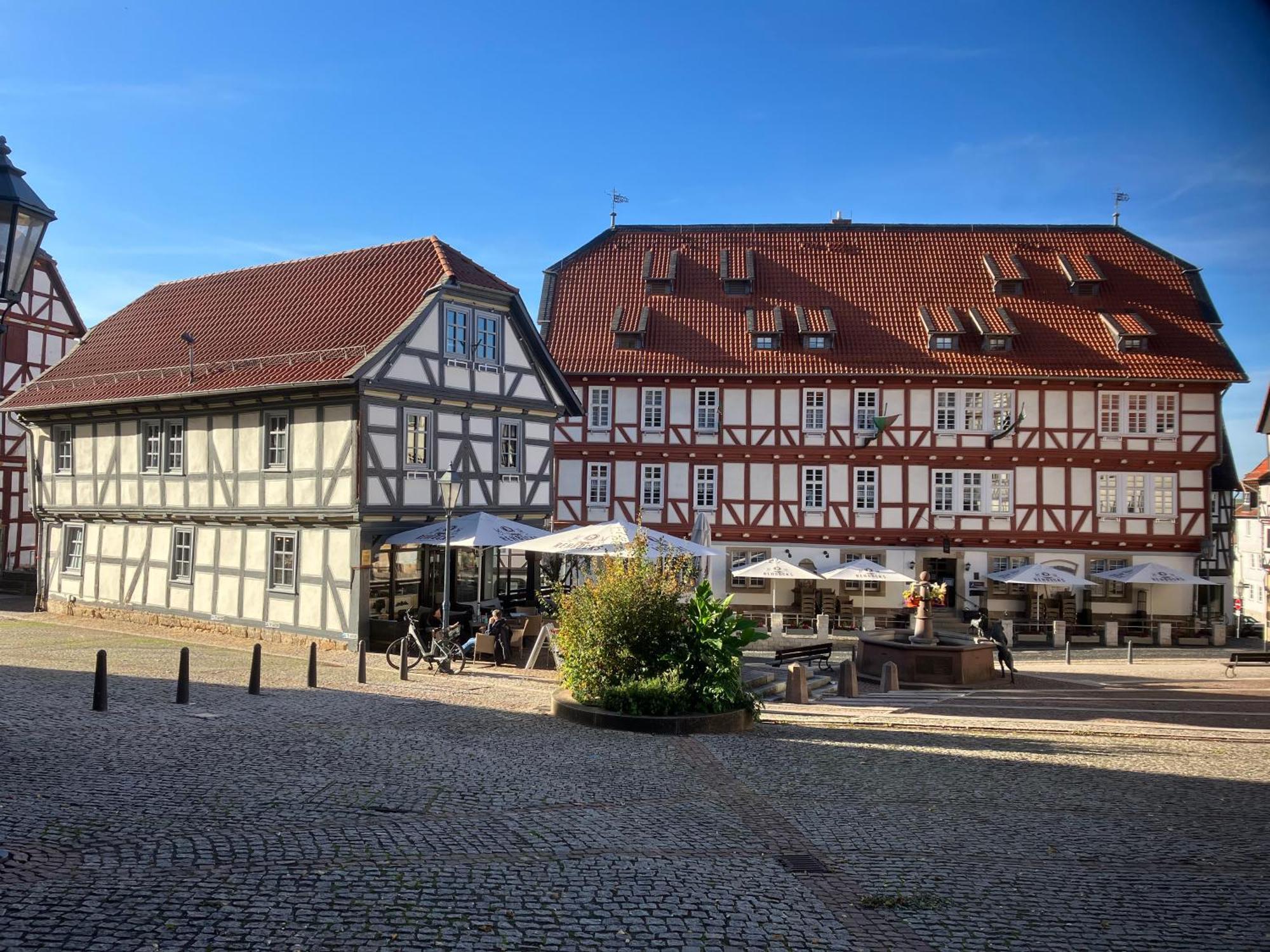 Altes Rathaus Hotel-Restaurant-Cafe Wolfhagen Kültér fotó