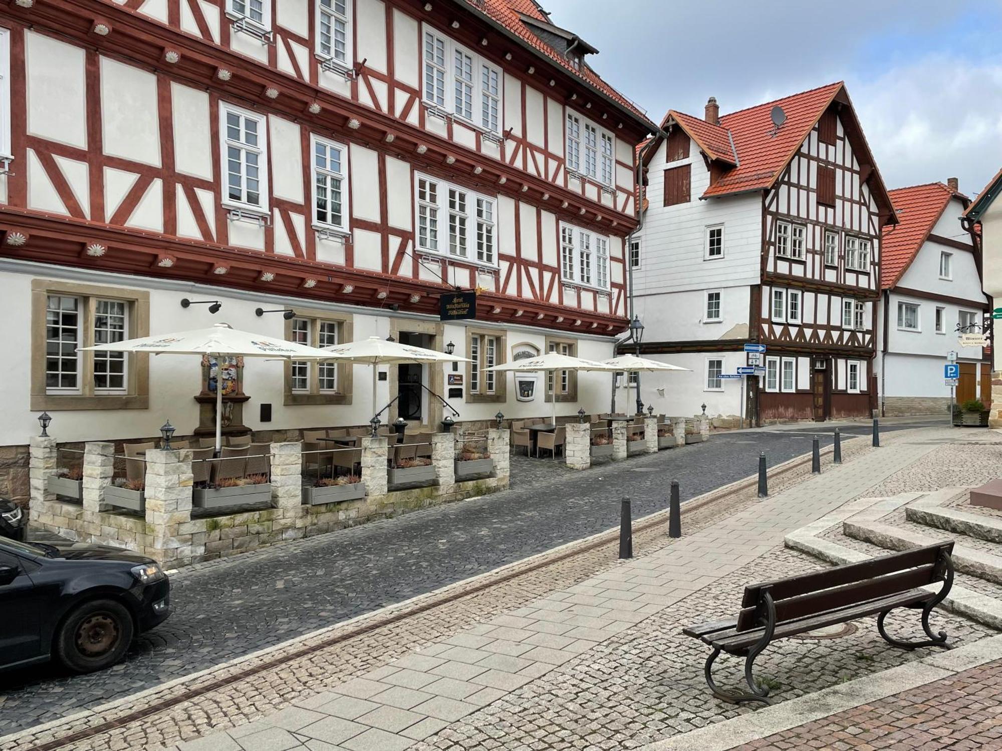 Altes Rathaus Hotel-Restaurant-Cafe Wolfhagen Kültér fotó